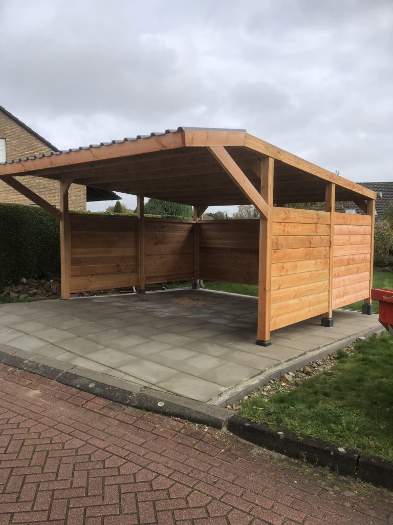 X-PERT Hausmeisterservice in Reken bei Überdachungen, hier ein Carport